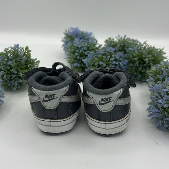 Baby Nike Force 1 Size 1C Grey/White 325331-005 - Picture 2 of 8